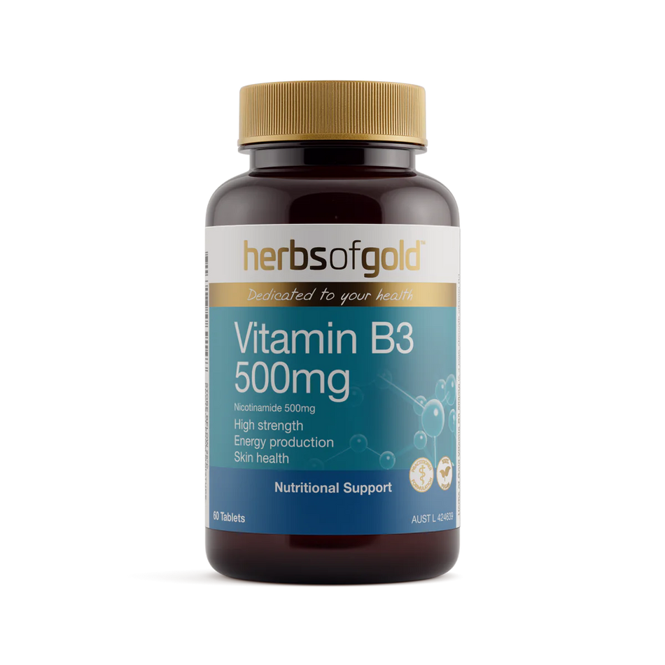 HERBS OF GOLD B3 500MG 60 TAB