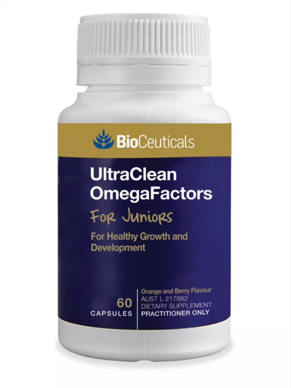 Bioceuticals Ultraclean Omega Factors for Juniors 60caps
