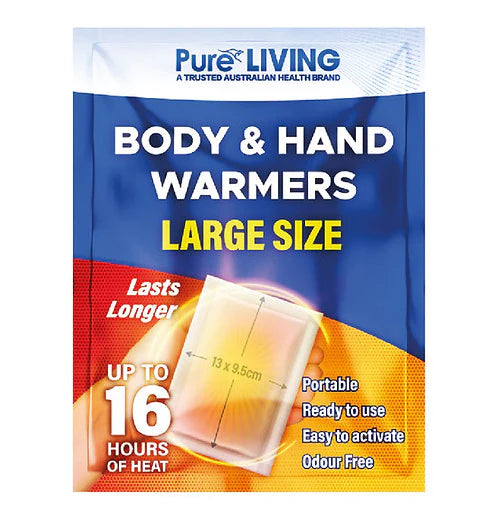 PURE LIVING BODY AND HAND WARMERS