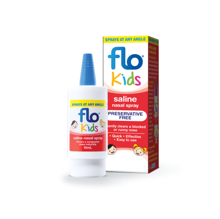 Flo Kids Saline Nasal Spray 15ml  0097