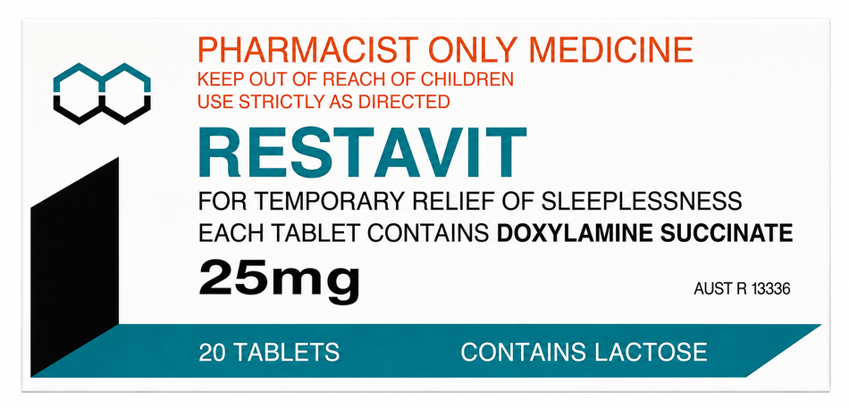 Restavit Tabs 25mg 20