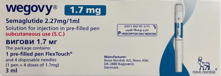 semaglutide flextouch pen Wegovy 2.4mg Pre-Filled Solution 1x3ml Wegovy FlexTouch Pre-filled Pen (Semaglutide):