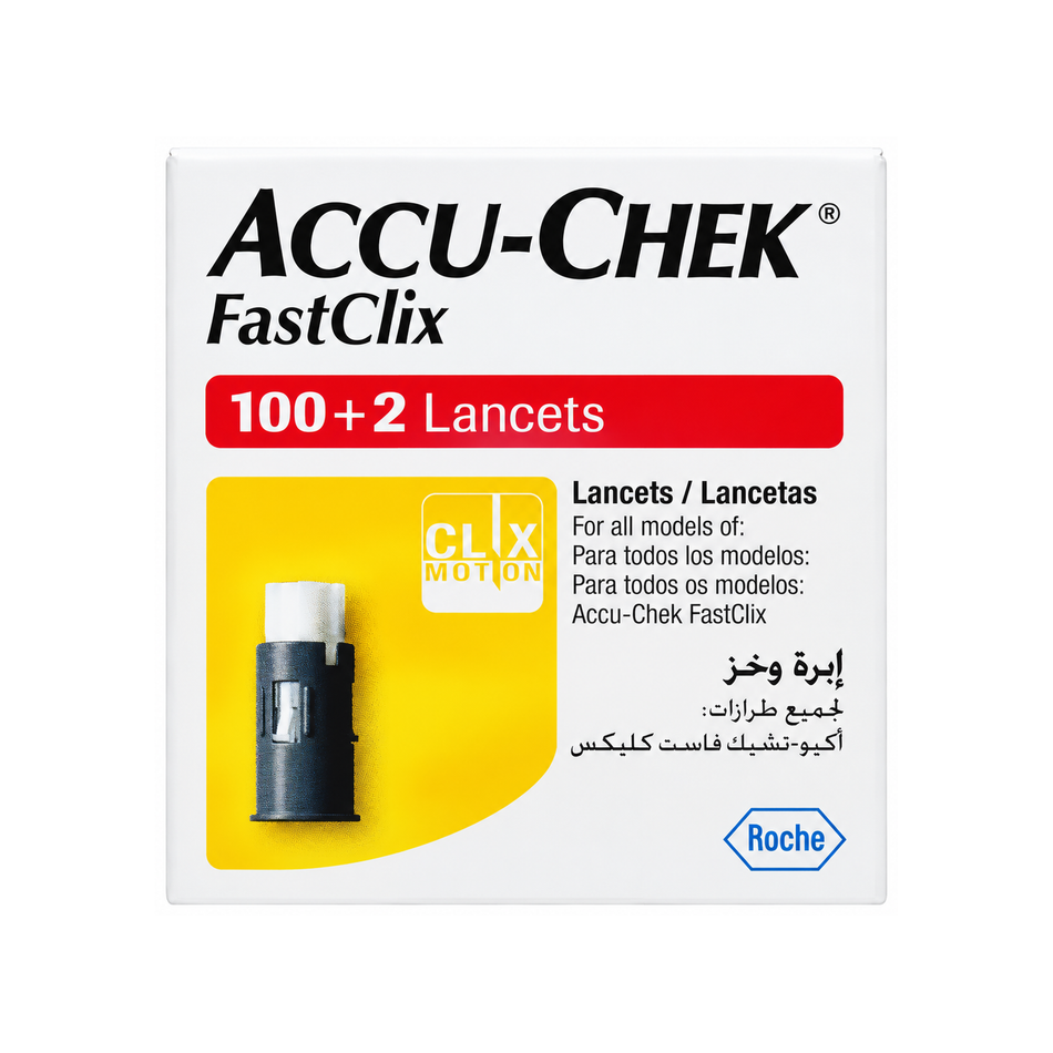 Accu-Chek FastClix Lancets 102 (17 Drums)