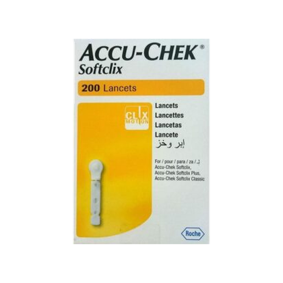 Accu-Chek Softclix Lancets 200 Pack