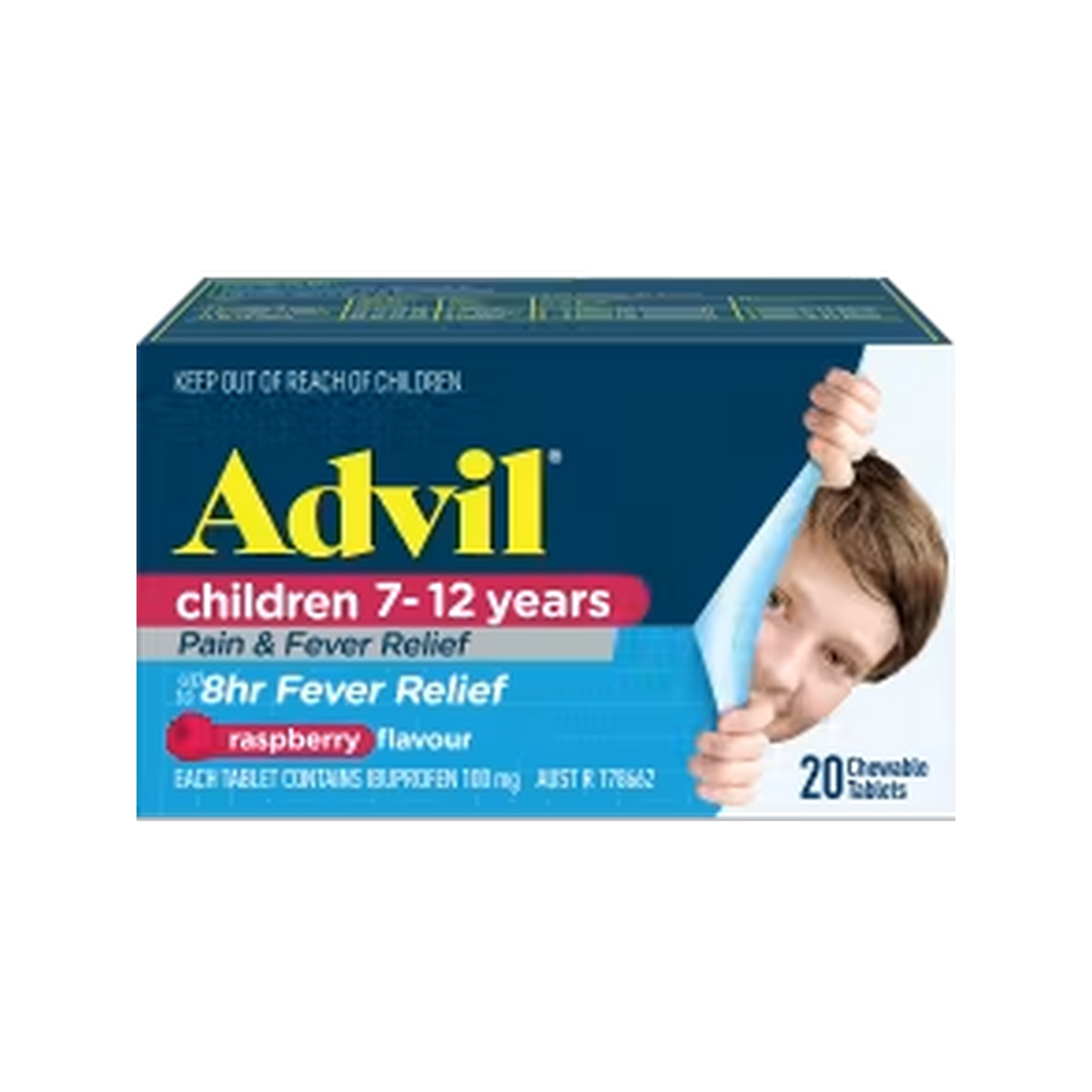 Advil Chewable Tab 7-12 years 20  0319