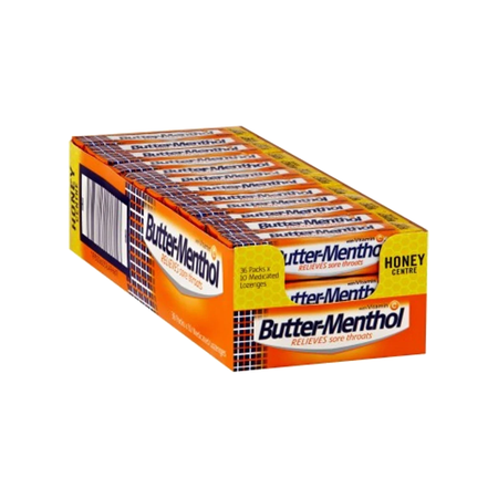 Allens Butter Menthol Stick BULK - 1 Box of 36