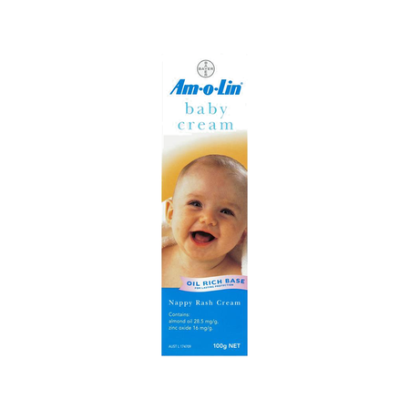 Amolin Baby Nappy Rash Cream 100g
