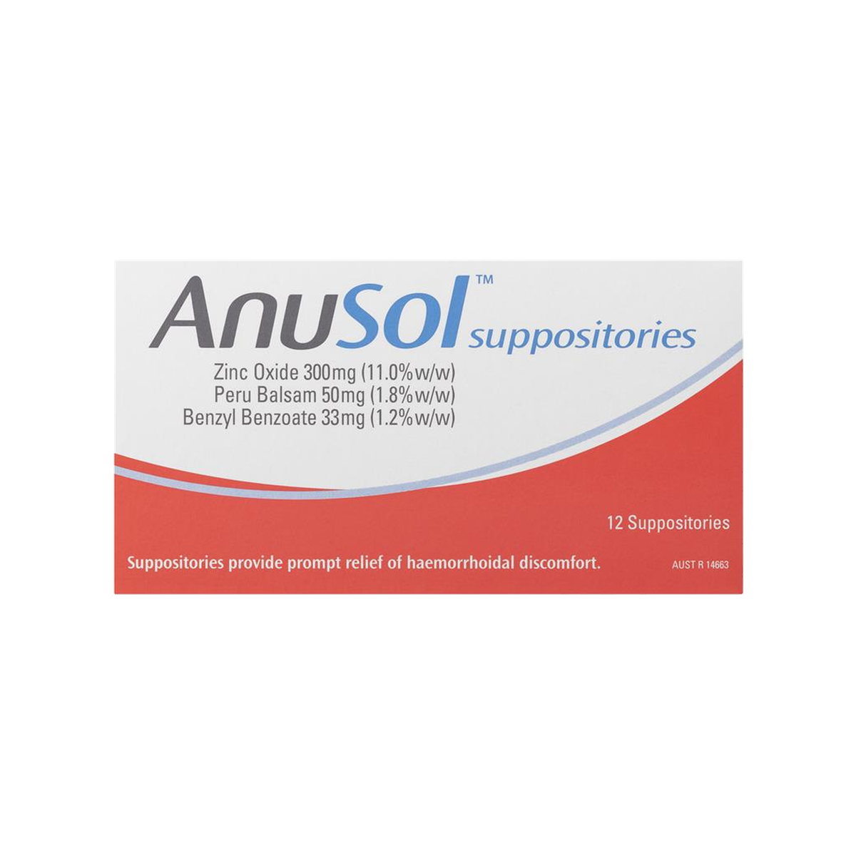 Anusol Suppositories - 12 pack
