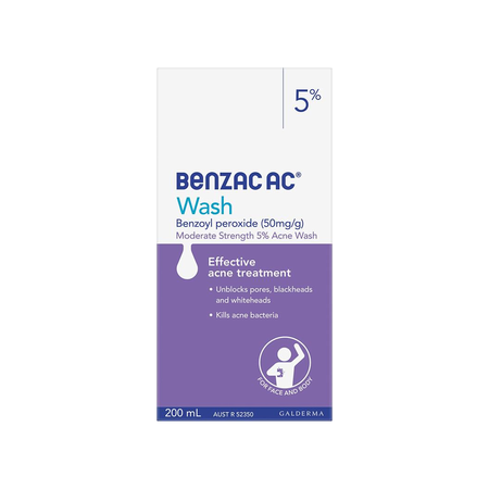 Benzac AC 5% Wash 200mL