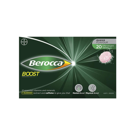 Berocca® Boost With Guarana - Once A Day Vitamin Effervescent Tablet