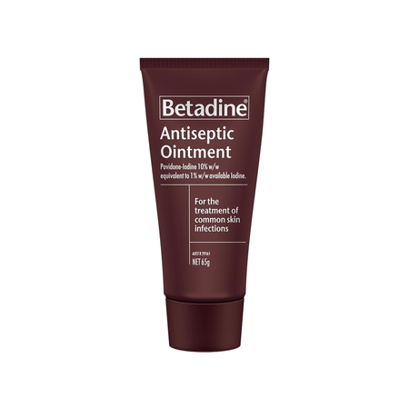 Betadine Antiseptic Ointment 65g (expiry 02/2027)