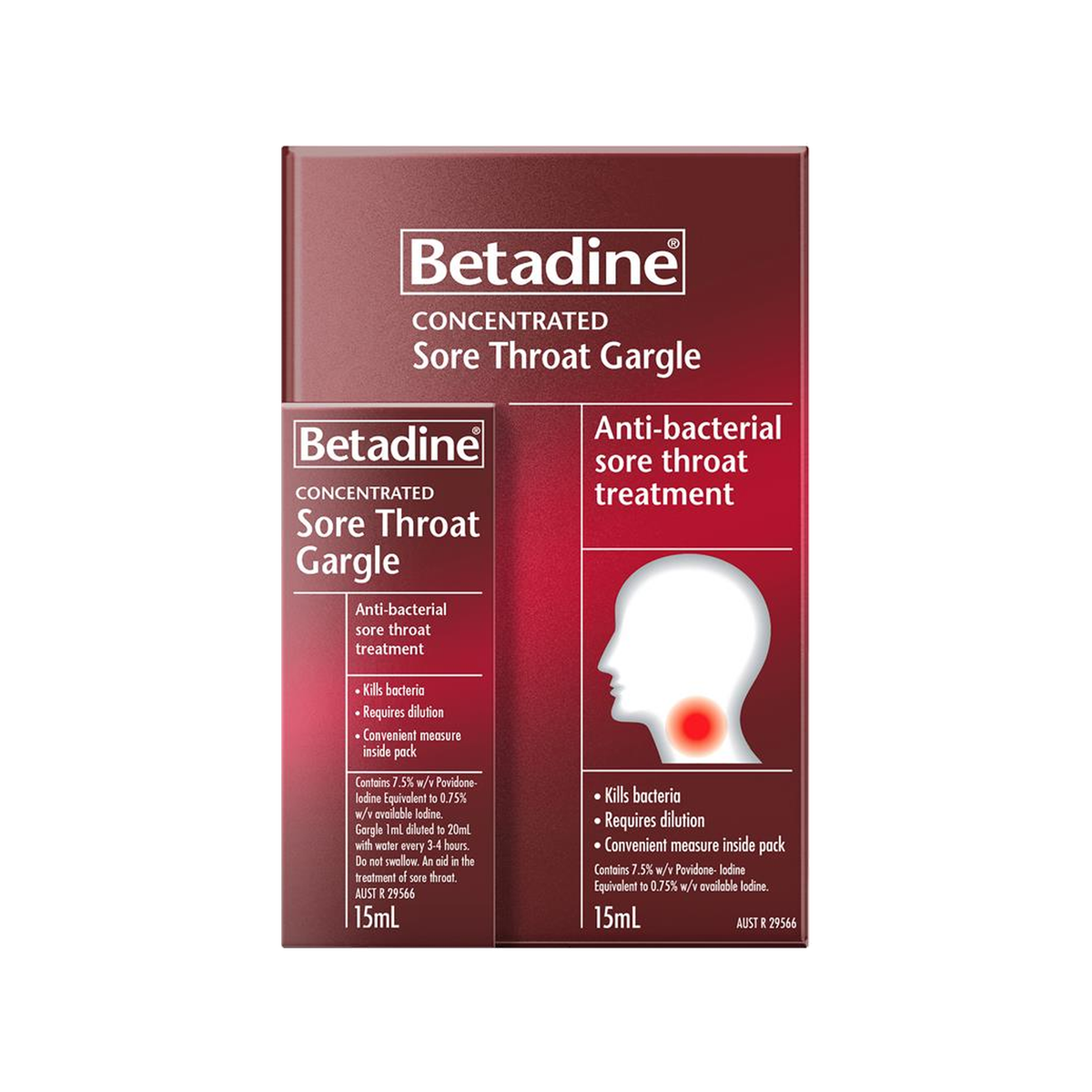 Betadine Concentrated Sore Throat Gargle