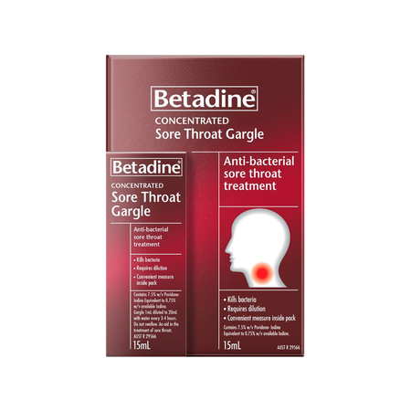 Betadine Concentrated Sore Throat Gargle