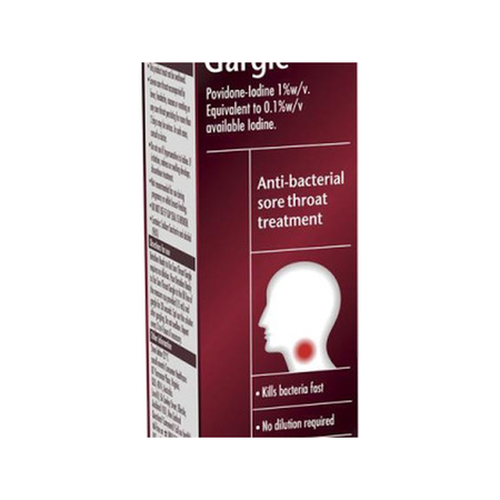 Betadine Ready to Use Sore Throat Gargle  120mL
