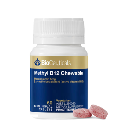 Bioceuticals Methyl B12 Chewable 60 tablets