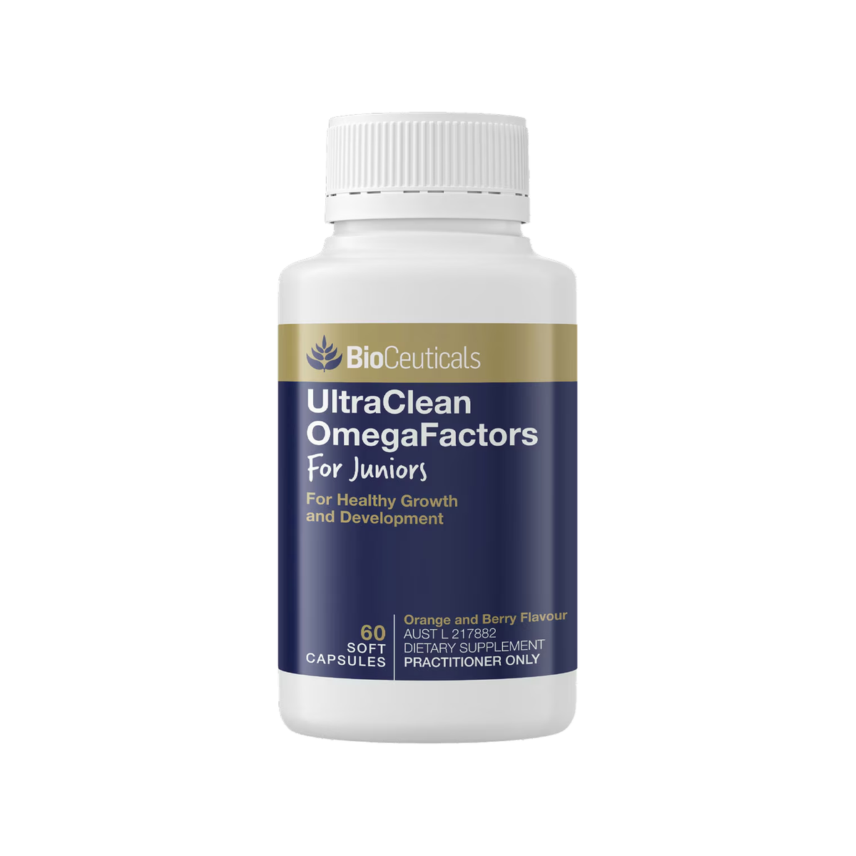 Bioceuticals Ultraclean Omega Factors for Juniors 60caps