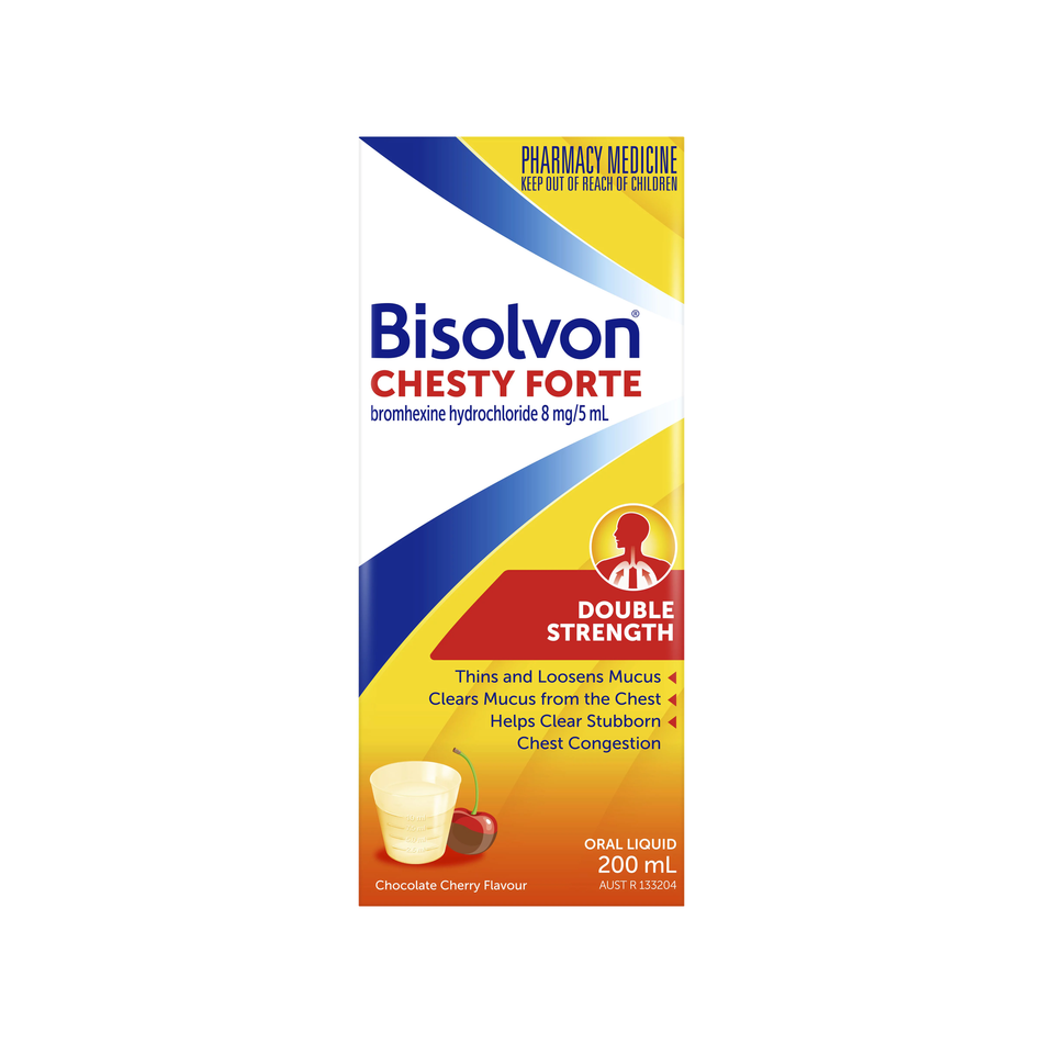 Bisolvon Chesty Forte Cough Liquid - 200mL