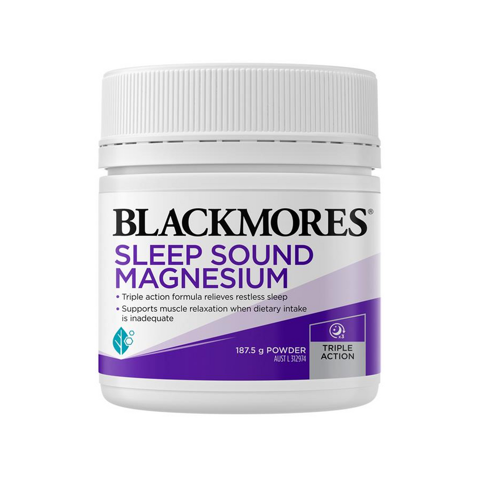 Blackmores Sleep Sound Magnesium Powder 187g