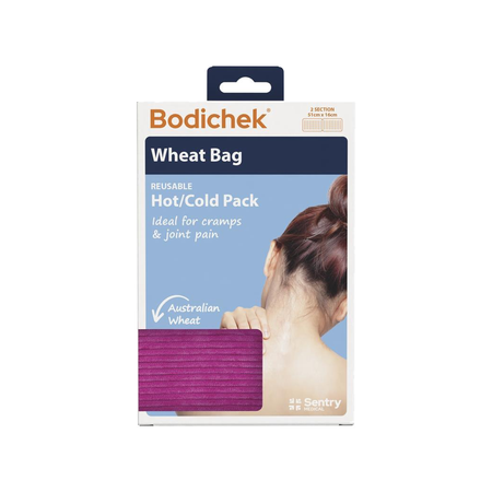 Bodichek Wheat Bag 2 Section Rectangle 51x16cm