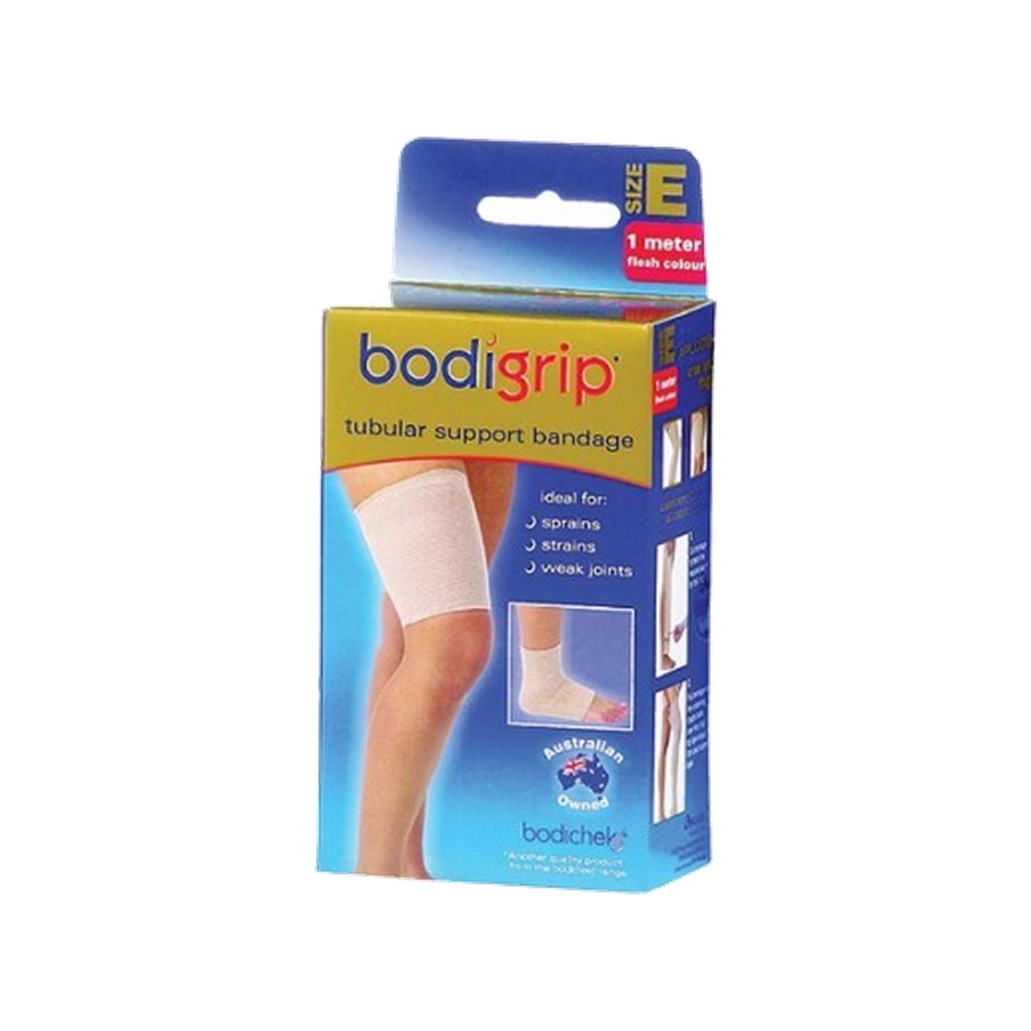 Bodigrip Tubular Support Bandage E 8.75cm x 1m Flesh