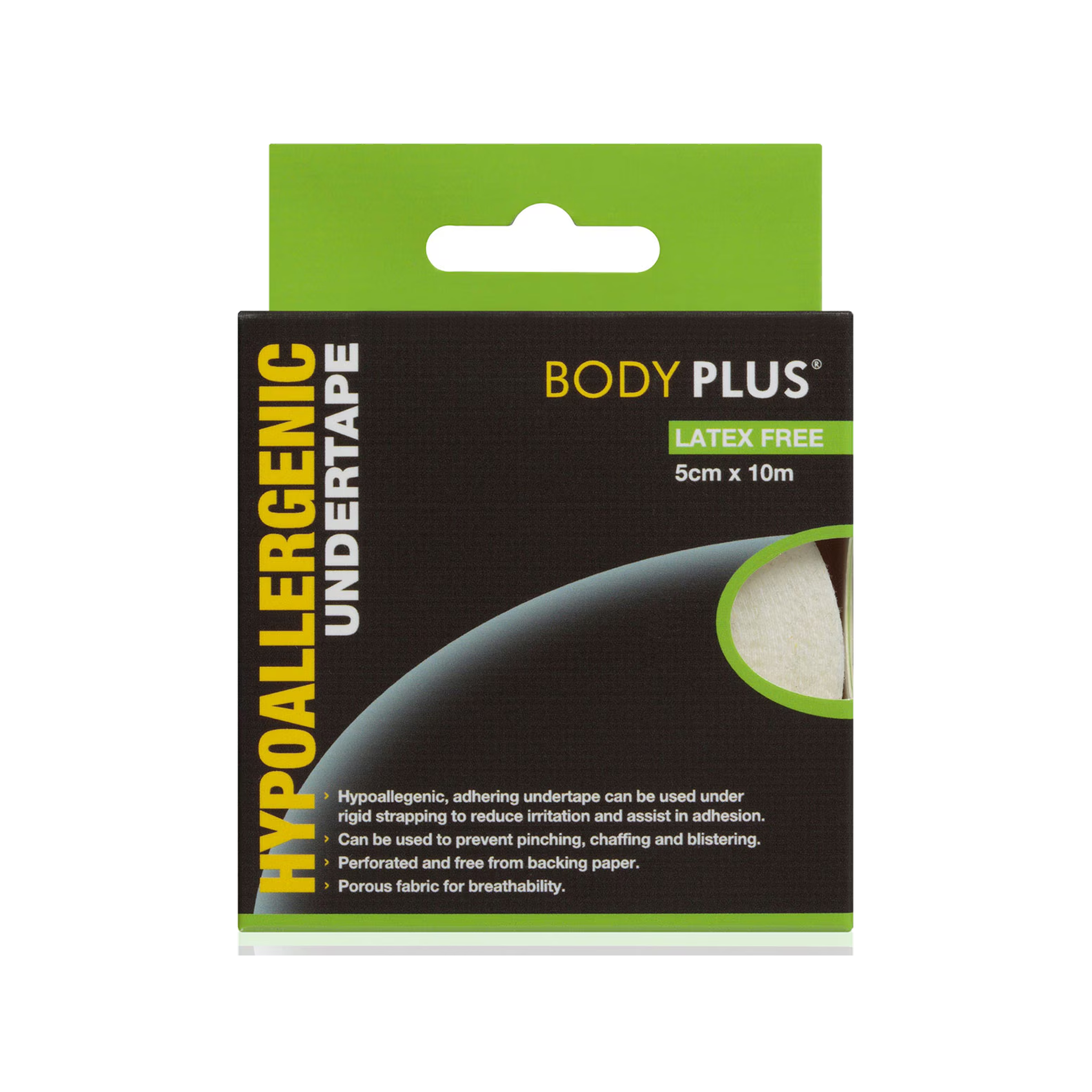 Body Plus Hypoallergenic Undertape 5cm x 10m