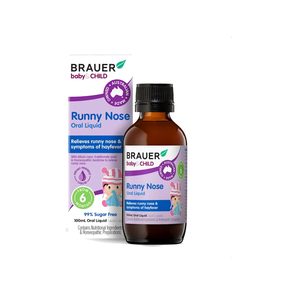 Brauer Baby & Child Runny Nose Relief 6 months+ - 100mL