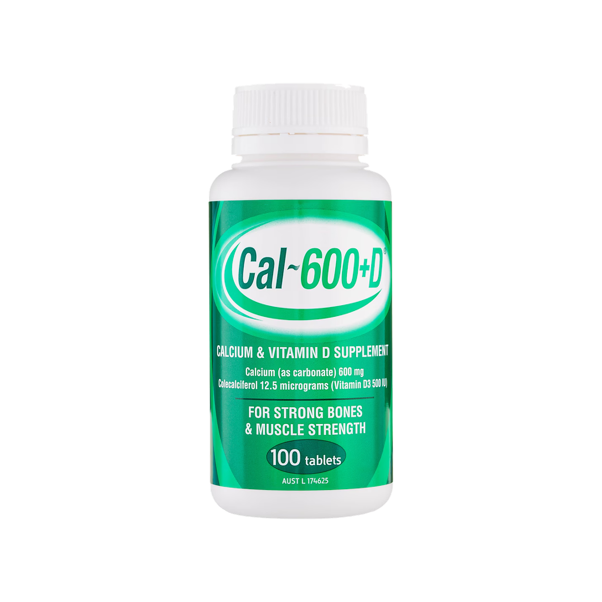 Cal-600+D Tablets 100