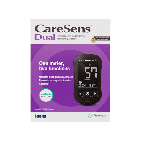 CareSens Dual Blood Glucose & Ketone Monitoring System (Bluetooth)