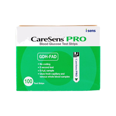 CareSens PRO Blood Glucose Test Strips 100 Pack