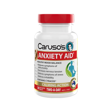 Caruso's Anxiety Aid 30tabs