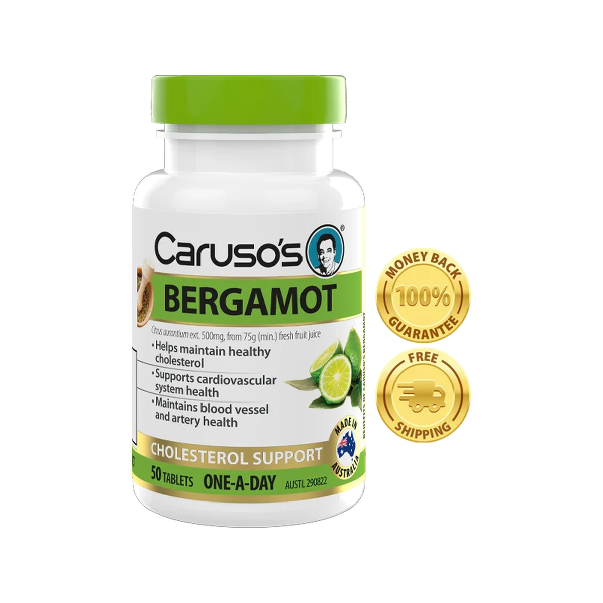 Caruso's Bergamot 50tablets