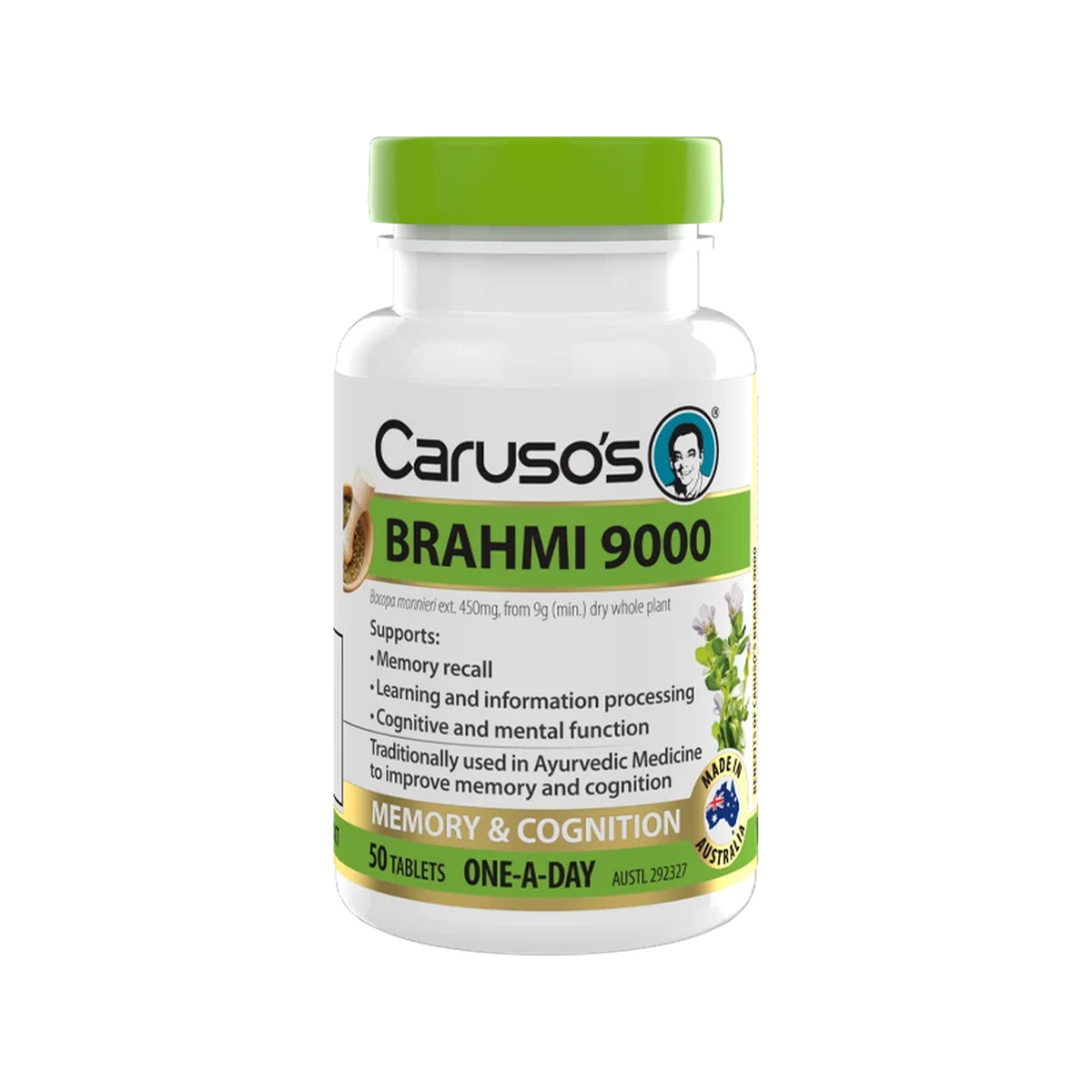 Caruso's Brahmi 9000 50tablets