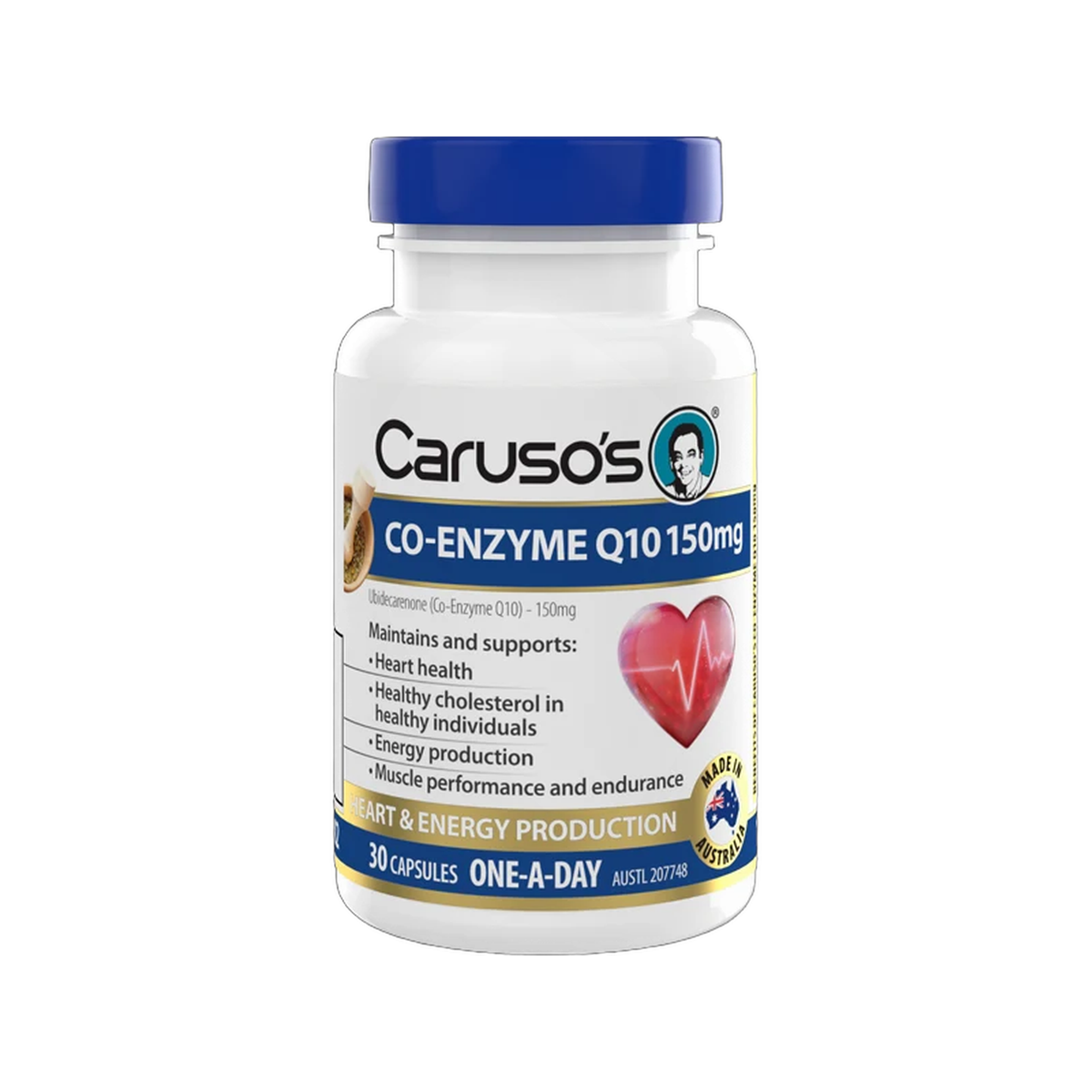 Caruso's Co'Enzyme Q10 150mg 30caps