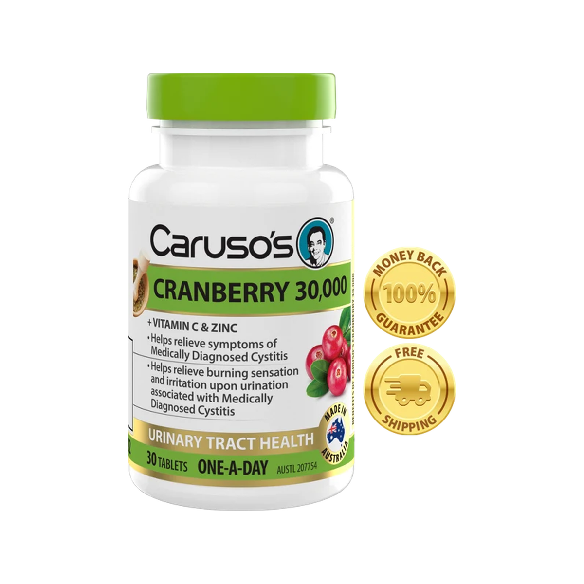 Caruso's Cranberry 30,000 30tabs