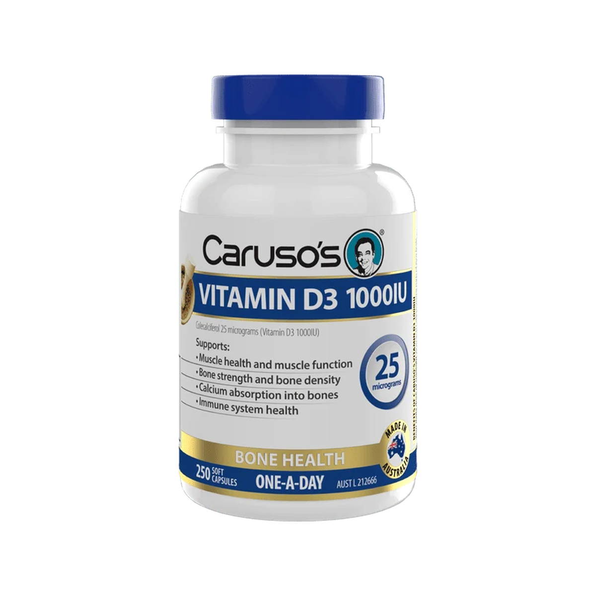 Caruso's D3 1000iu 500caps