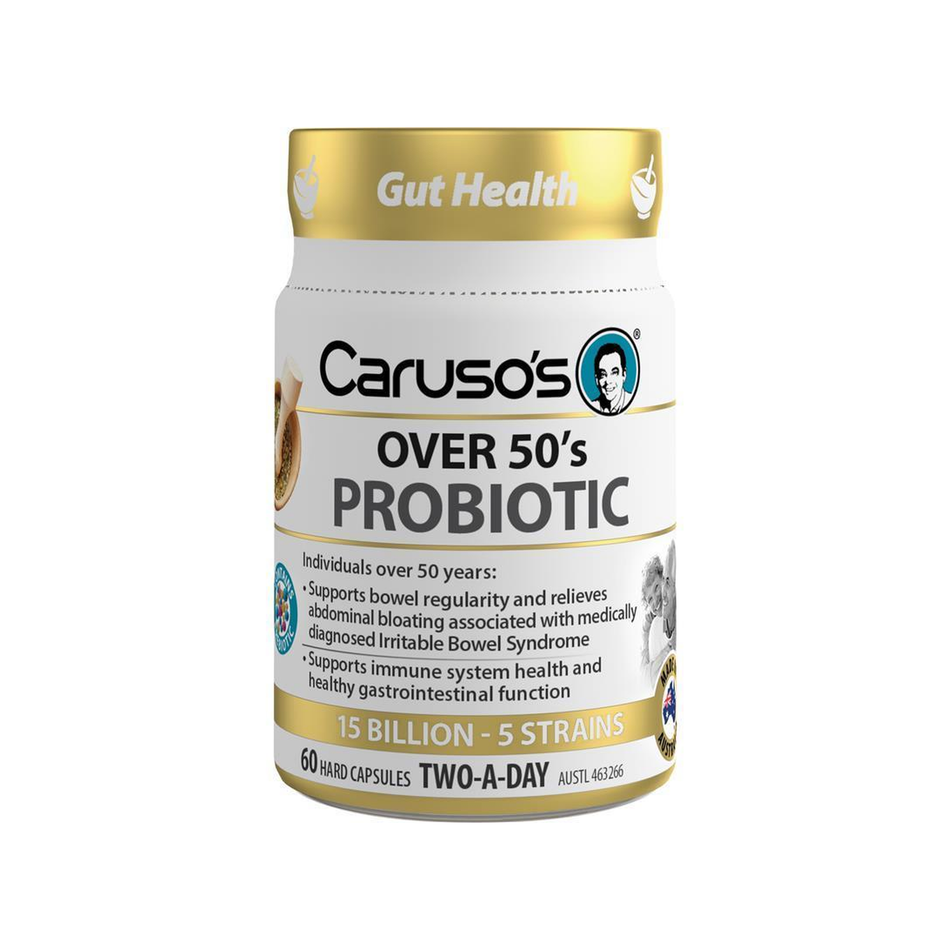 Caruso's Over 50's Probiotic 60 Capsules