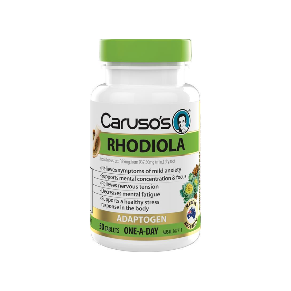 Caruso's Rhodiola 50 Tablets