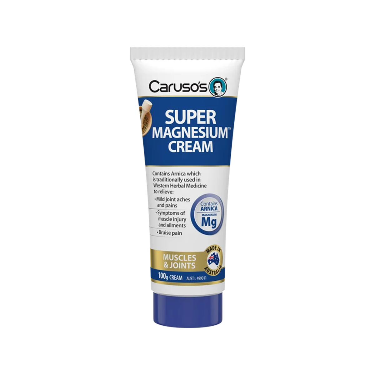 Carusos Super Magnesium Cream 100g