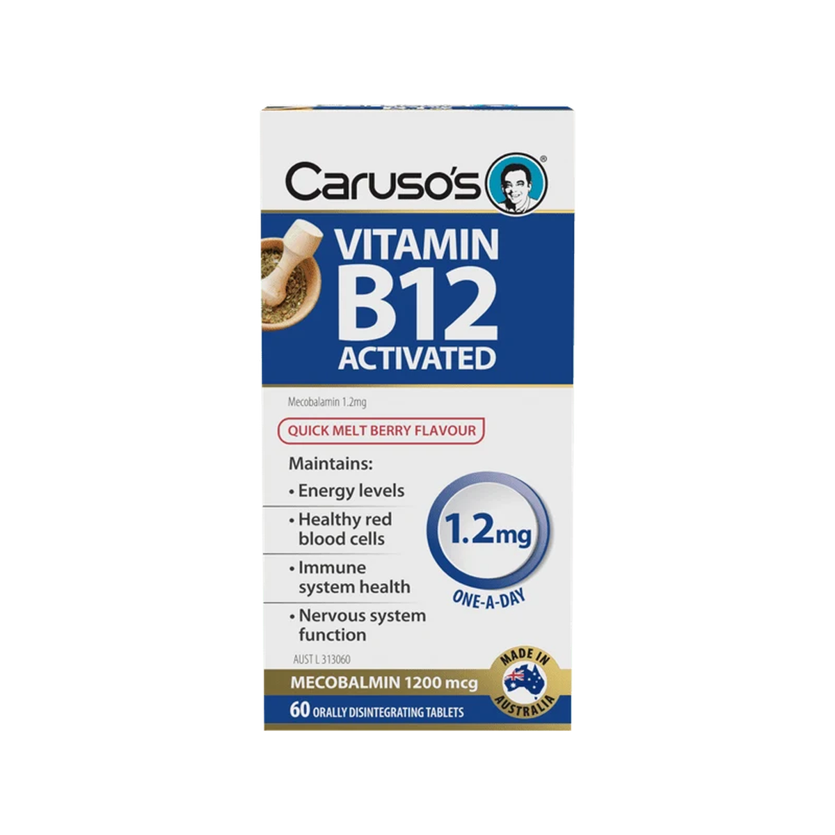 Caruso's Vitamin B12 Activated 60