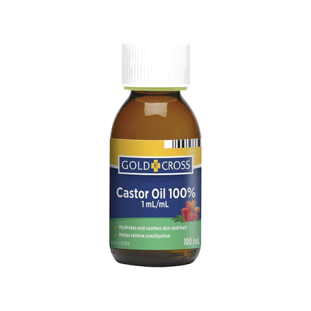 Castor Oil 100mL (Gold Cross)