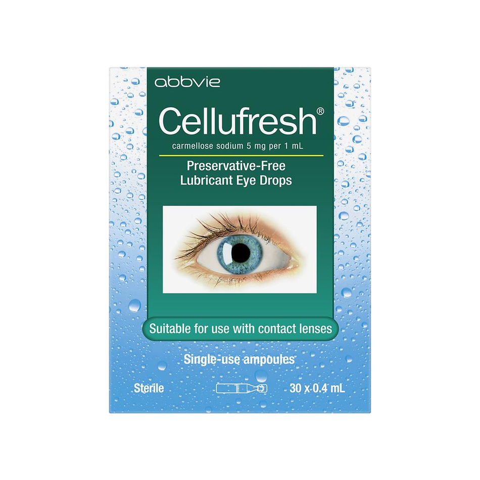 Cellufresh Eye Drop 0.4mLx30 Vials