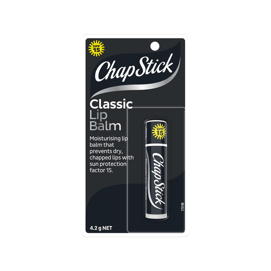 Chapstick Lip Balm Classic SPF 15+ 4.2g