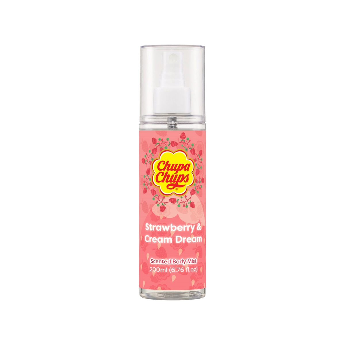 Chupa Chups Strawberry & Cream Dream Scented Body Mist 200mL