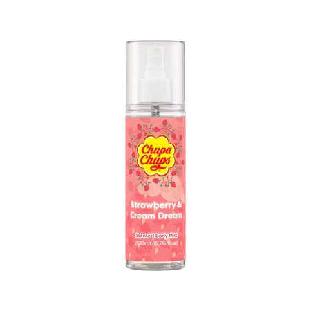 Chupa Chups Strawberry & Cream Dream Scented Body Mist 200mL