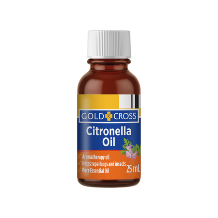 Citronella Oil 25mL (Gold Cross)