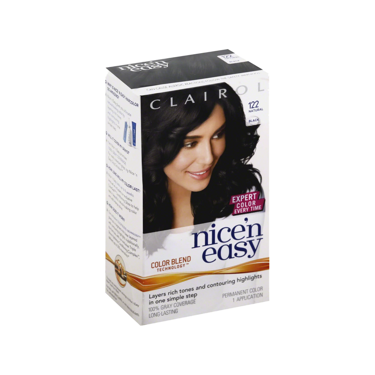 Clairol Nice 'N Easy 122  Black