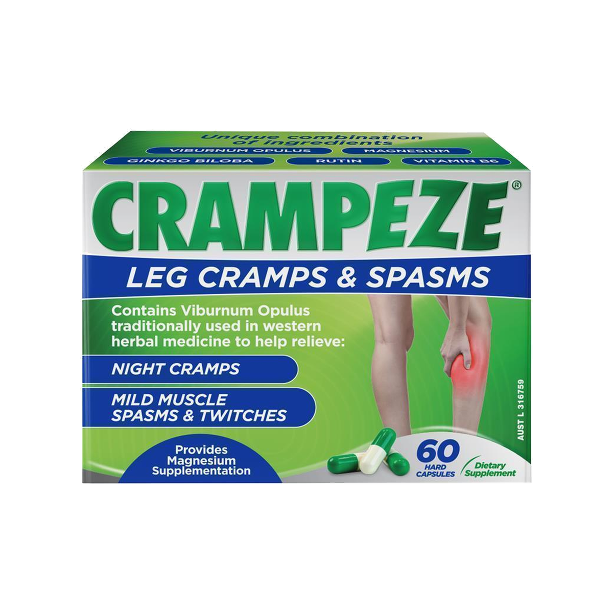 Crampeze Night Capsules 60
