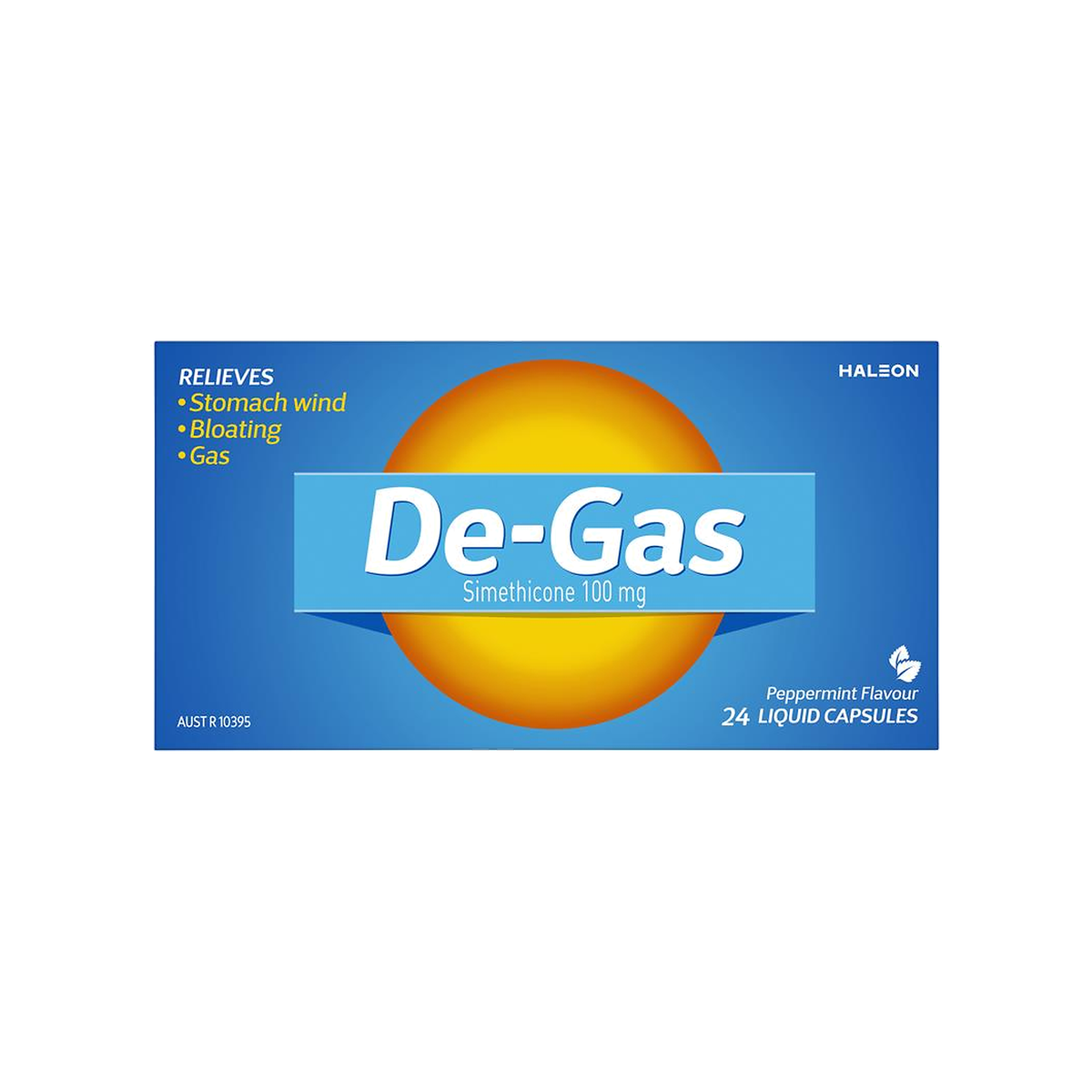 De-Gas Gel Capsules 100mg