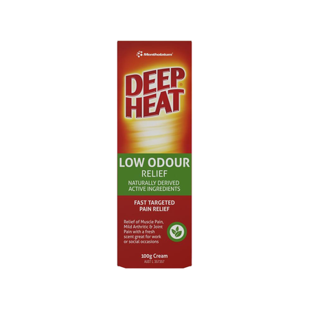 Deep Heat Low Odor Relief 100g