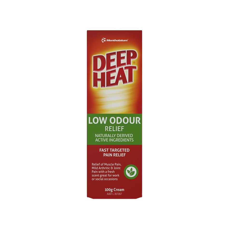 Deep Heat Low Odor Relief 100g